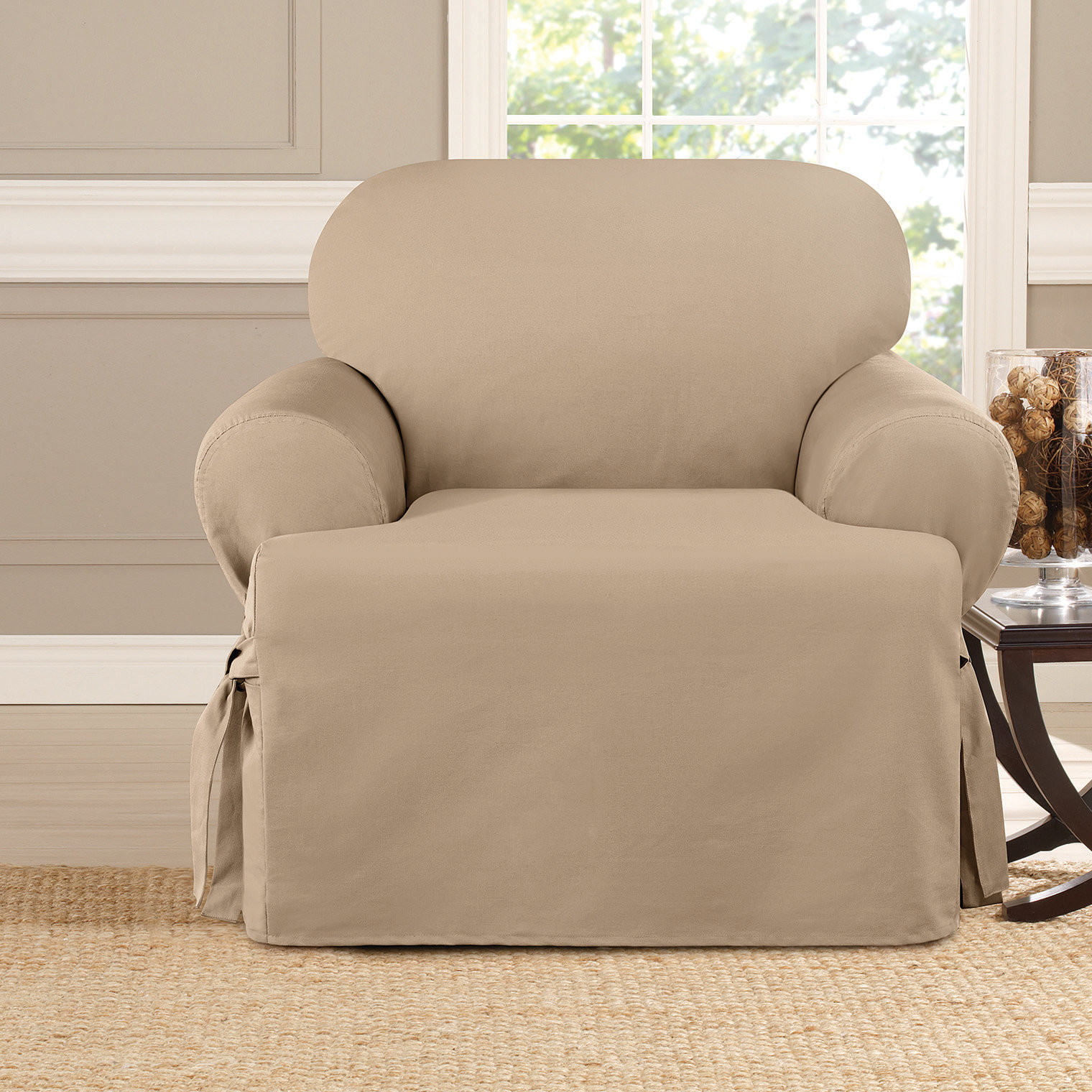 T Cushion Armchair Slipcovers