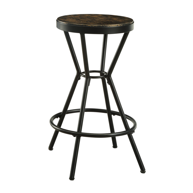 Tabouret de bar 24 po Hardman, Noir