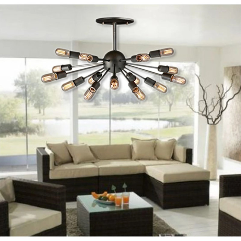 Lustre sphérique spoutnik 15 lumières Raquel