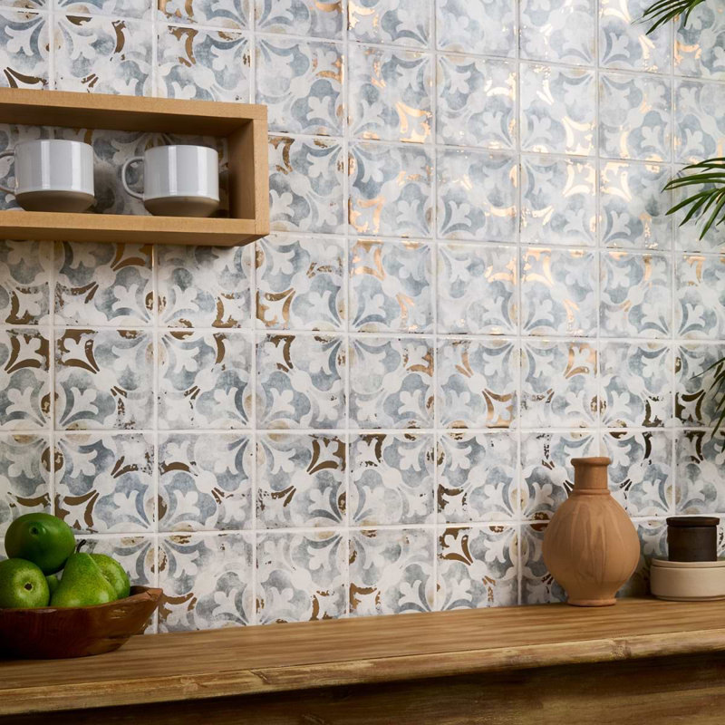 Paula Purroy Talia 5x5 Matte Ceramic Tile