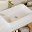 Meuble-lavabo mural simple 36 po avec comptoir en pierre frittée blanc et bois clair 36 po-998130473-998271167-998130472