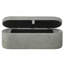 Banc de rangement Philipa - L.Grey Tweed-58285620