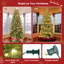 Sapin de Noël artificiel pré-éclairé-503721237