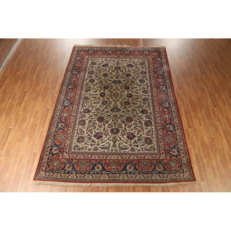Tapis traditionnel à teinture végétale 9 x 12