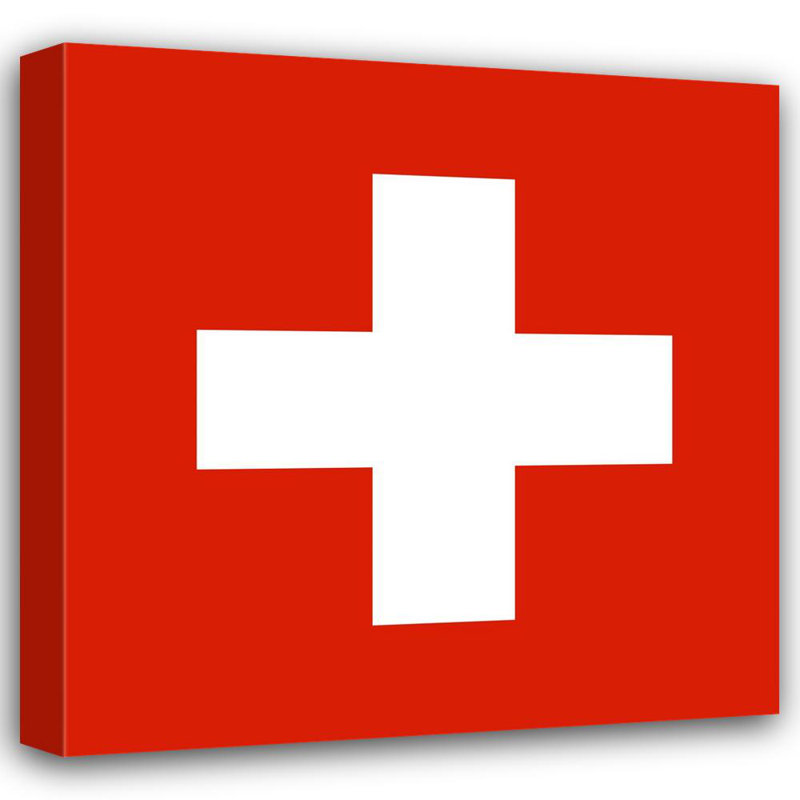 Switzerland, 15" H x 15" W