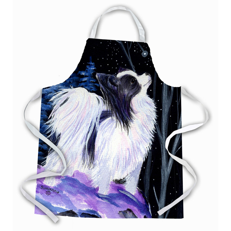 No Pattern Bib Apron