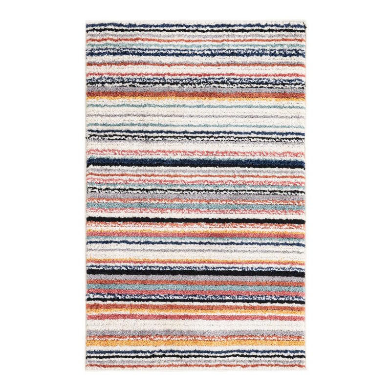 Prentice Striped Indoor Rug, Rectangle 3'3" x 5'3"