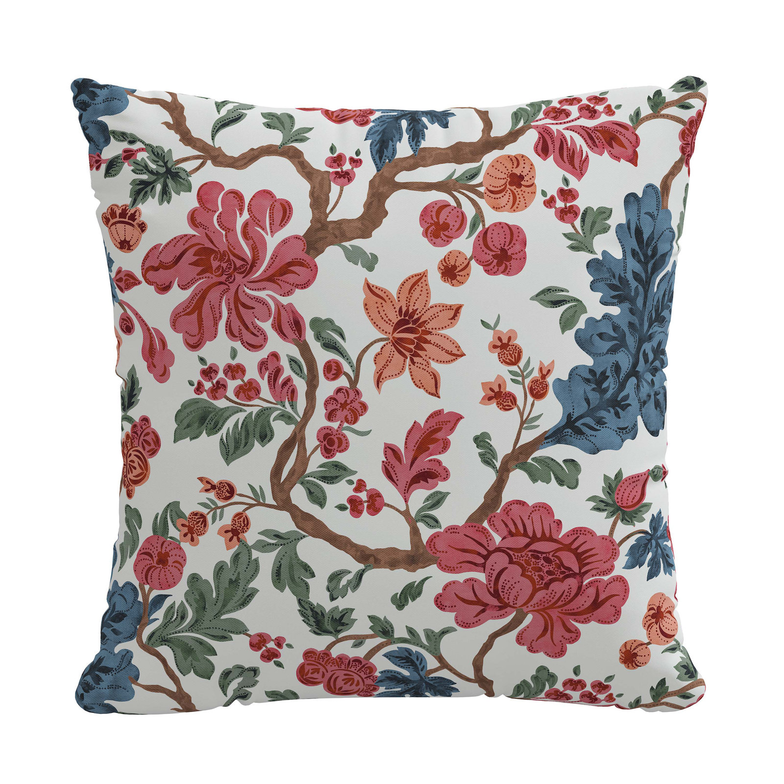 Jane 22" x 22" Cotton Pillow Cover, Polyester, 20" x 20"