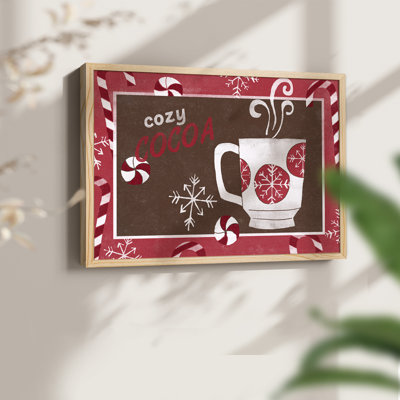 Cozy Cocoa Christmas Collection A - Reproduction encadrée - Restickable