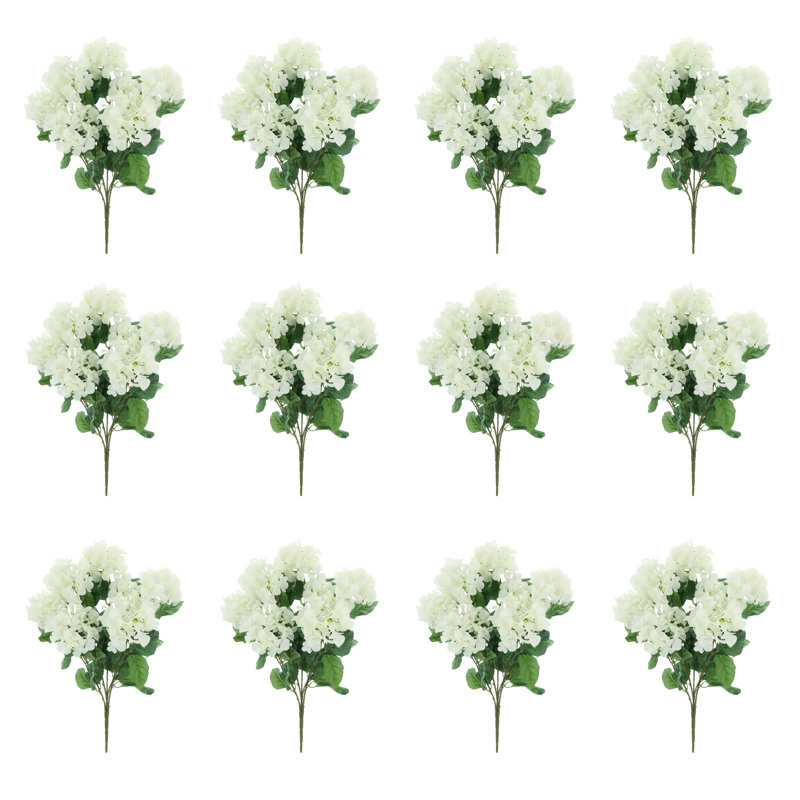 Faux Hydrangea Stem
