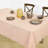 Gingham Check - 100% Pure Linen Tablecloth-110843061-128768530-128768539