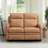 Harpster Genuine Leather Sofa Power Triple-Motor Reclining Loveseat-110447890
