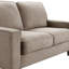 Causeuse en tissu à accoudoirs droits avec rangement Serta Palisades-977113099