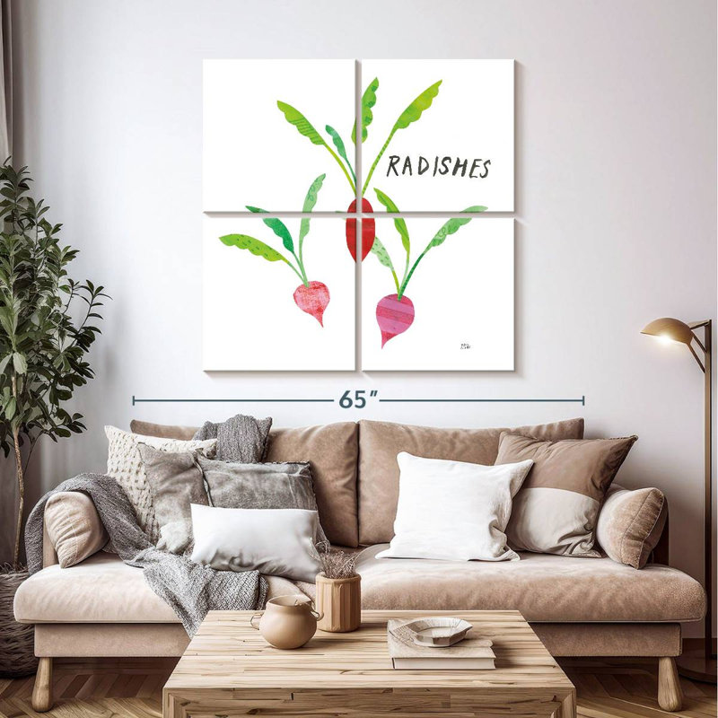 Yarlin Kitchen Garden VI, H 74 po x l 74 po