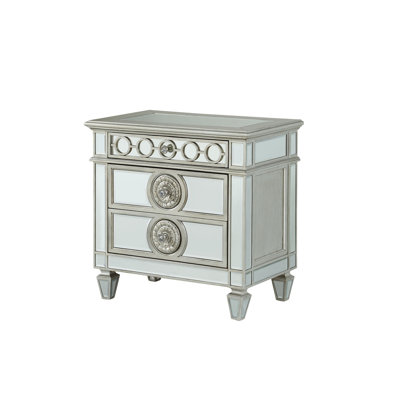 Mirrored Nightstand