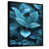 Toile avec cadre flottant noir