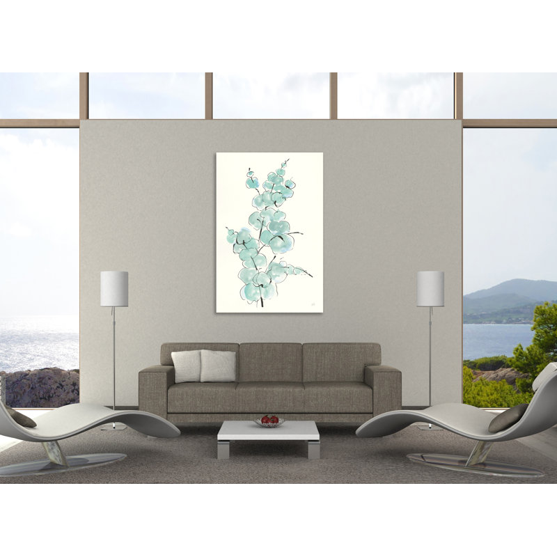 " Eucalyptus Branch IV " by Chris Paschke, 15" H x 10" W x 1.5" D