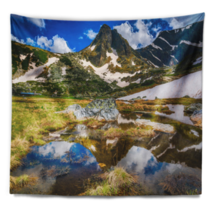 Polyester Tapestry, 50" H x 60" W