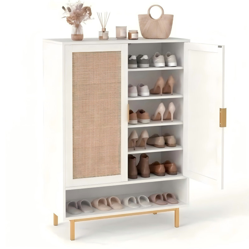 18 Pair Shoe Storage Cabinet