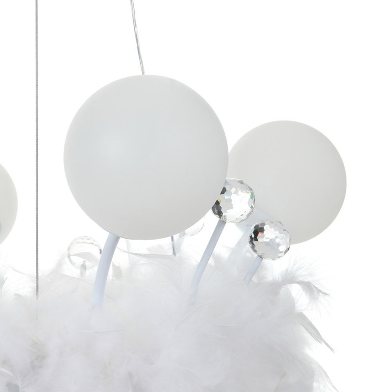 Dugas 4 - Light White LED Unique/Statement Pendant