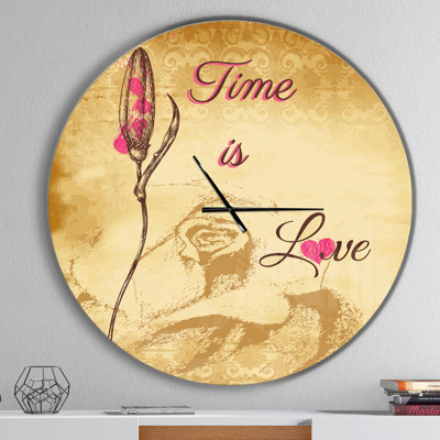 Metal Wall Clock