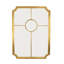 Tulip Gold Sectional Mirror