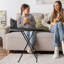 Table pliante portative 2,5 pieds Lavish Home, noir