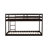 Twin Over Loft Bed In - Solid Rubber Wood With Strengthened Slats For Enhanced Support Robust Framework Space Optimization