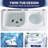 30 LBS Twin Tub Portable Washing Machine - Dual Wash & Spin Capacity With Built-In Drain Pump & Energy-Efficient Motor For Large Families-129675159