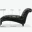 Tufted  Armless Chaise Lounge-868724560