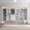 Modular Closet System, Versatile and Customizable Walk-In Design for Efficient Storage and Organization