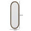 Miroir rétro Iron Art (miroir inclus seulement)-838370792