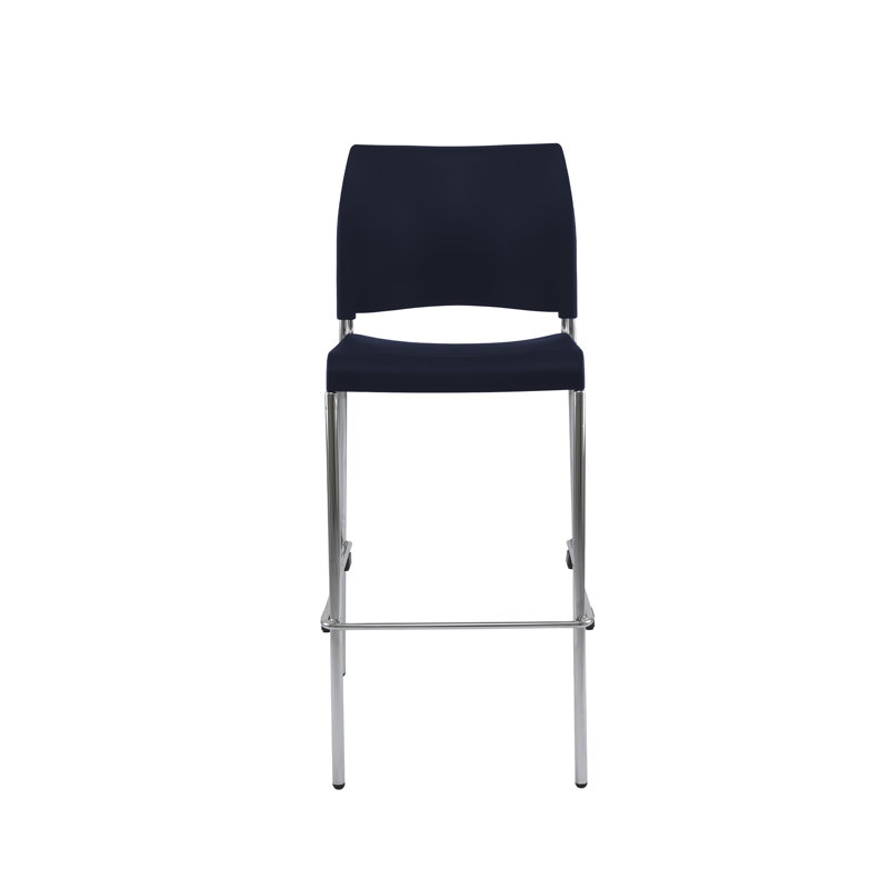 Tabouret Jody, Bleu, Tabouret de bar (siège d'une hauteur de 30 po)