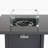25" H X 30" W Steel Outdoor Fire Pit Table With Lid