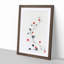 Small Red Blossoms on a Vine by Katsushika Hokusai - Picture Frame Painting Print-55739851-55739847