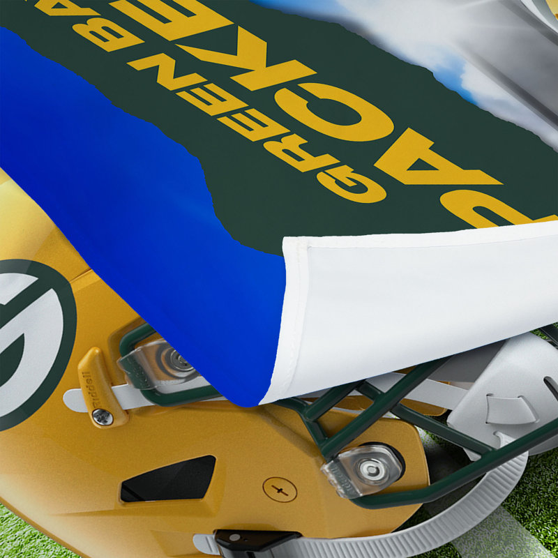 Tapisserie murale 40 x 57 pouces Green Bay Packers NFL Midfield