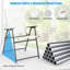 Chaise de patio pliante Nixin