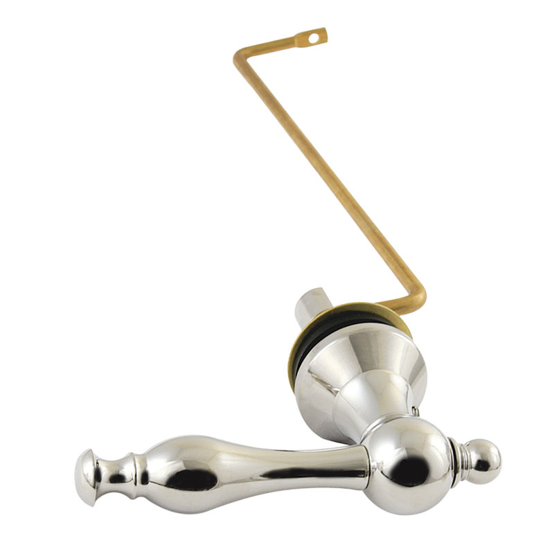 Kingston Brass Naples Side Mount Toilet Tank Lever, Polished Nickel