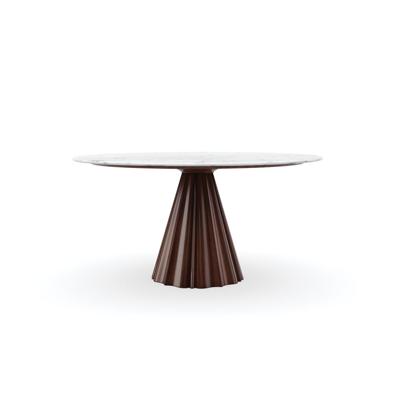 All Natural Round Stone Dining Table