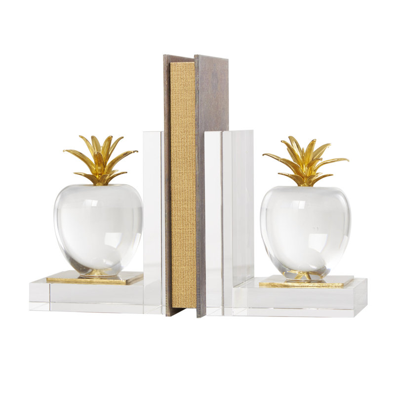 Ensemble de serre-livres cristal Crystal