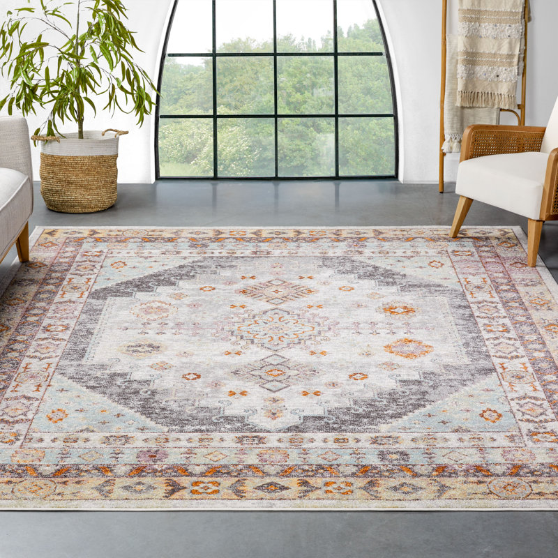Rodeo Southwestern Synthetic Area Rug, Rectangle 120 x 160cm
