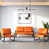 Similicuir orange est en rupture de stock