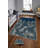 Luxurious Woven Carpet 5.2 x 7.5 ft, 100% Polyester, 0.4 in Pile Height | Antibacterial, Non-Slip PVC Dot Underside, Machine Washable | Elegant 3D Digital Print Design, Perfect for Living Room & Bedroom Décor-423967232