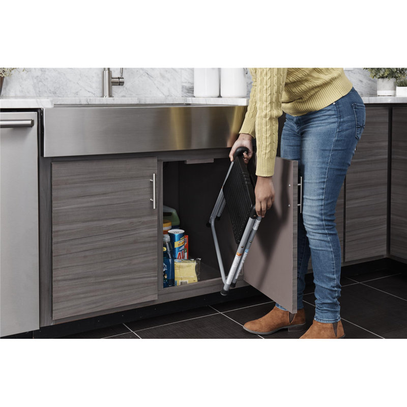 1 - Step Steel Lightweight Folding Step Stool