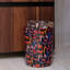 Poubelle en fer décorative faite à la main - Design populaire coloré - Poubelle unique pour la salle de bain ou la cuisine