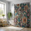 Rideau de douche 1 pièce Flower Power Boho-699429446
