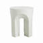Table d'appoint d'extérieur, table de bout, table d'appoint avec plateau rond
