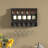 Solid Wood Wall Mounted Wine Glass Rack Bottle Glass Rack-1892675033
