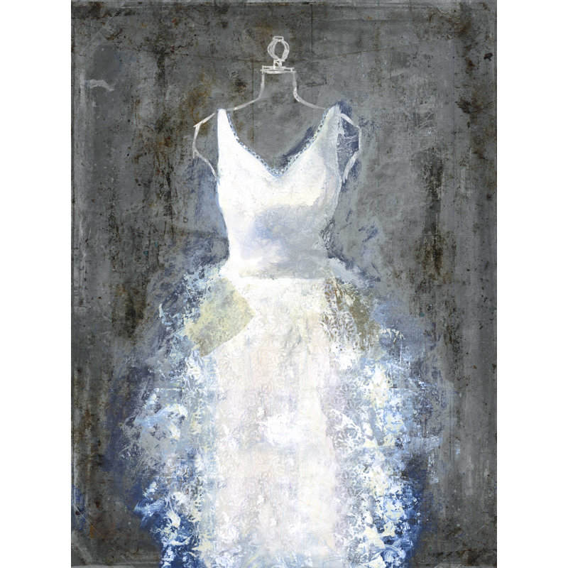 " Wedding Dress ", 48" H x 36" W