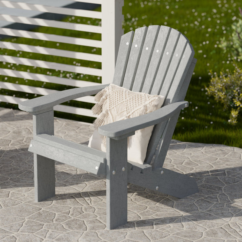 Heritage Child’s Adirondack Chair, Light Gray